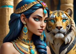 Puzzle Amicizia egizia 300 pezzi BLUEBIRD