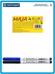 Lavagna cancellabile Centropen A5 doppia faccia con 2 pennarelli