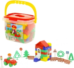 Set di costruzioni in contenitore 52 pezzi