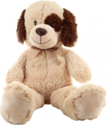 Cane di peluche beige 90 cm