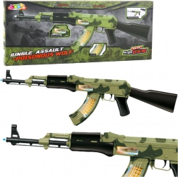 Carabina con vibrazioni ed effetti luminosi