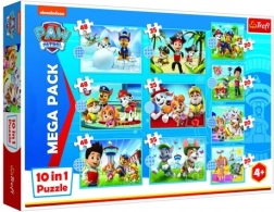 Puzzle Paw Patrol Trefl 10v1