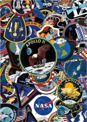 AQUARIUS Puzzle NASA Patch Missioni 1000 Pezzi