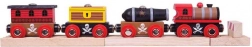 Treno dei pirati con binari