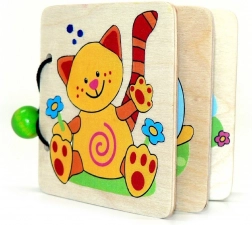 Libro di legno Animali di Hess