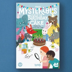 Puzzle investigativo 100 pezzi LONDJI – Chi ha mangiato la torta di compleanno?