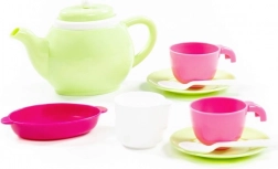 set da tè per bambini per 2 persone, 10 pezzi