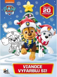 Album da colorare A4 PAW PATROL Natale