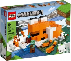 lego minecraft 21178 la tana della volpe