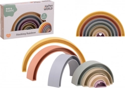 Puzzle arcobaleno Happy World in bioplastica