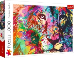Puzzle 1000 pezzi Leone colorato