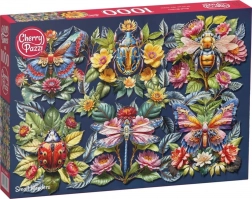 Cherry pazzi puzzle mondo degli insetti 1000 pezzi