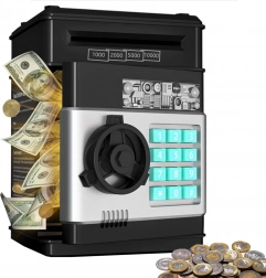 Cassaforte interattiva per banconote con codice PIN
