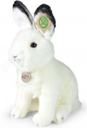 coniglio artico di peluche 30 cm eco-friendly