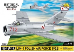 Set di costruzione aereo LIM‑1 Aeronautica Polacca 1952 (MiG‑15) 1:32