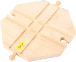 Bigjigs Rail Incrocio Ferrovia in Legno