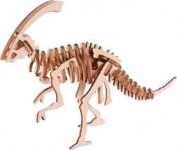 Puzzle 3D in legno Parasaurolophus
