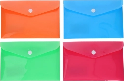 Cartellina con bottone a pressione