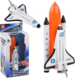 Navicella spaziale con effetti sonori e luminosi a razzo