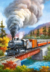 Puzzle 500 pezzi Attraversamento treno