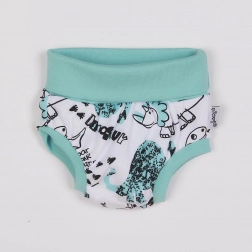 Bloomers in cotone per neonati con dinosauri Nicol