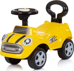 Chipolino cavalcabile auto con melodie Go-Go – Giallo