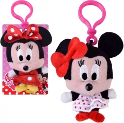 portachiavi peluche MINNIE MOUSE con clip 10 cm