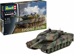 Modello in plastica del carro armato Leopard 2 A6M+ 1:35