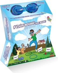 VZHŮRU NOHAMA edizione outdoor – party game per famiglie per 2–6 giocatori