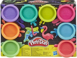 Play-Doh Set Neon Plastilina 8-Pack