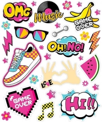 Toppe termoadesive OMG – grande foglio 20 × 30 cm