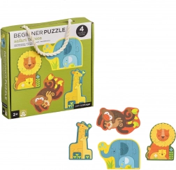 Petit Collage Primo Puzzle Cuccioli Safari