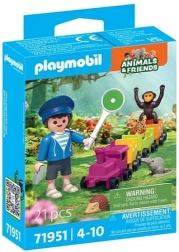 Playmobil Animals & Friends gita in trenino con gli animaletti