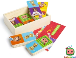 Domino in legno CoComelon