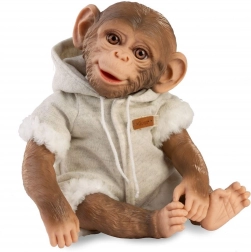 Guca scimmietta realistico bebè reborn 32 cm con corpo morbido