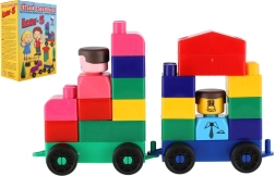 Costruzioni tecniche LORI con mattoncini colorati, 76 pezzi