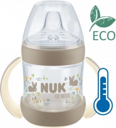 Tazza per l’apprendimento NUK for Nature con controllo della temperatura 150 ml marrone (6–18 mesi)