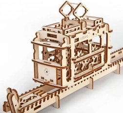 Ugears funivia con tracciato – puzzle meccanico 3D in legno