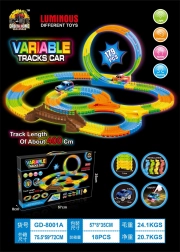 Pista da corsa luminosa VARIABLE, 179 pezzi