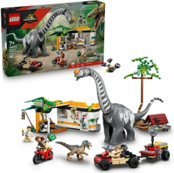 LEGO Jurassic World inseguimento del titanosauro e del raptor