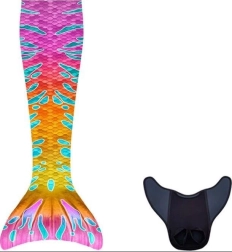 Coda di sirena grande taglia - monopinna per nuotare Malibu Aquaris