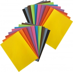 Fogli colorati A4 – set da 20 fogli