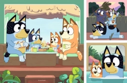 Puzzle Bluey 3x49 pezzi