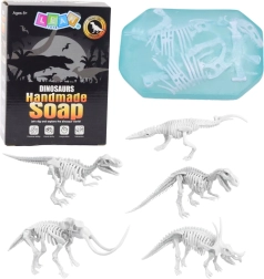 Set creativo 2-in-1: produzione di sapone e scavi di dinosauri