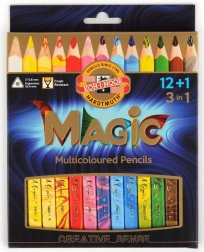 pastelli artistici magic 12+1 pz koh-i-noor