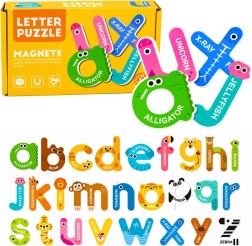 Puzzle magnetici – letterine educative dell’alfabeto (26 pz)