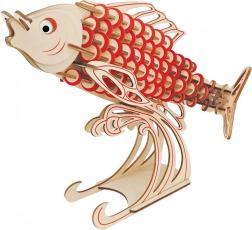 Puzzle 3D in legno Carpa