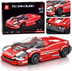 Auto sportivo rosso 917 – set tecnico, 355 pezzi