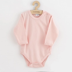 body neonato con apertura completa New Baby Classic II rosa chiaro