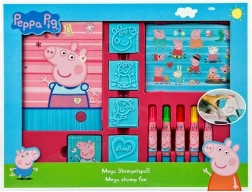 Grande set di timbri 12 pezzi Peppa Pig